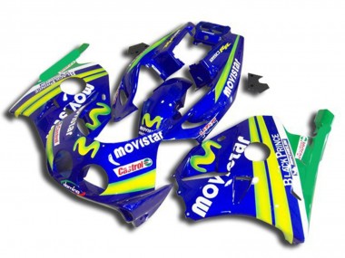 Purchase 1990-1998 Blue Yellow Green MoviStar Red Castrol Honda CBR250RR Motorcycle Fairings UK