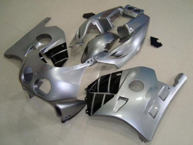 Purchase 1990-1998 Silver Glossy Black Honda CBR250RR Motorcycle Fairings UK