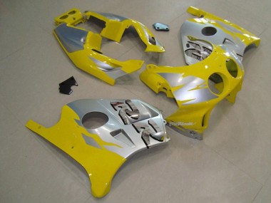 Purchase 1990-1998 Silver Yellow Honda CBR250RR Motorcycle Fairings UK