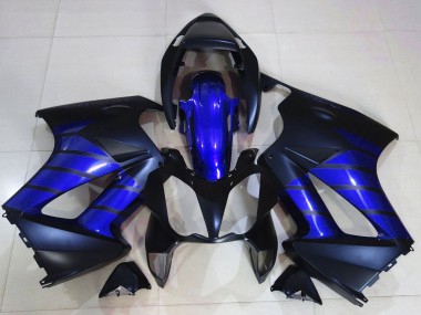Purchase 2002-2013 Glossy Blue Matte Blue Matte Black Honda VFR 800 Motorcycle Fairings UK