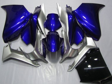 Purchase 2010-2014 Silver Blue Honda VFR 1200 Motorcycle Fairings UK