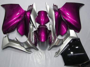 Purchase 2010-2014 Silver Pink Honda VFR 1200 Motorcycle Fairings UK