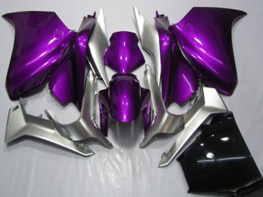 Purchase 2010-2014 Silver Purple Honda VFR 1200 Motorcycle Fairings UK
