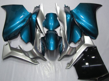Purchase 2010-2014 Silver Light Blue Honda VFR 1200 Motorcycle Fairings UK