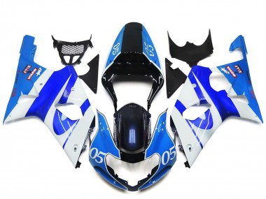 Purchase 2000-2002 Blue White Black 05 Suzuki GSXR 1000 Motorcycle Fairings UK