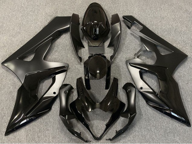 Purchase 2005-2006 Glossy Black Matte Black Suzuki GSXR 1000 Motorcycle Fairings UK