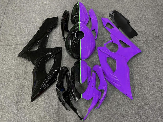 Purchase 2005-2006 Glossy Black and Purple Suzuki GSXR 1000 Motorcycle Fairings UK