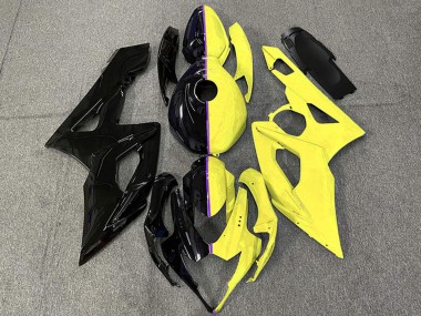 Purchase 2005-2006 Glossy Black and Yellow Suzuki GSXR 1000 Motorcycle Fairings UK