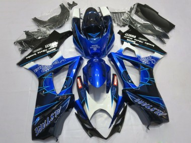 Purchase 2007-2008 Blue Black Corona Suzuki GSXR 1000 Motorcycle Fairings UK