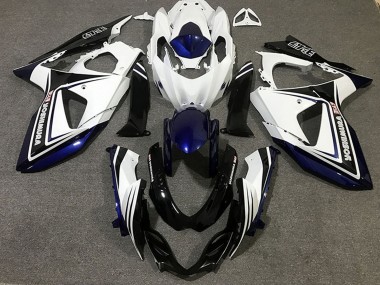 Purchase 2009-2016 Blue White Black Suzuki GSXR 1000 Motorcycle Fairings UK
