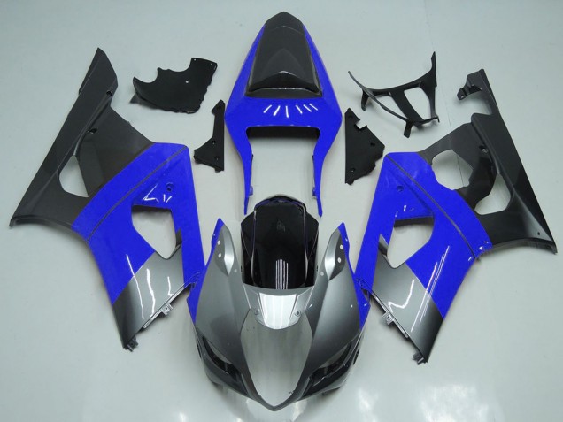 Purchase 2003-2004 Blue Silver Black Suzuki GSXR 1000 Motorcycle Fairings UK