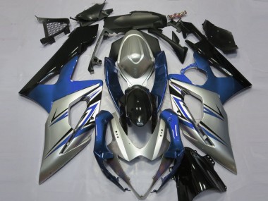 Purchase 2005-2006 Blue Silver Black Suzuki GSXR 1000 Motorcycle Fairings UK