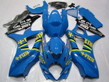 Purchase 2007-2008 Blue Gold Black Rizla Suzuki GSXR 1000 Motorcycle Fairing UK
