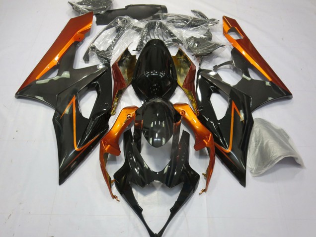 Purchase 2005-2006 Burnt Orange Black Suzuki GSXR 1000 Motorcycle Fairings UK