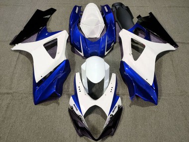 Purchase 2007-2008 White Blue Black Suzuki GSXR 1000 Motorcycle Fairings UK