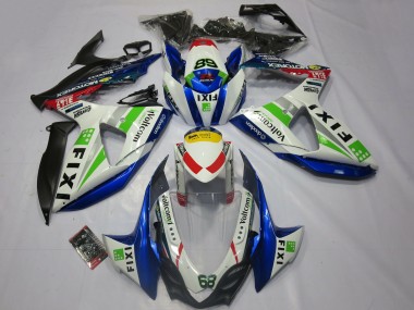 Purchase 2009-2016 Fixi Suzuki GSXR 1000 Motorcycle Fairings UK