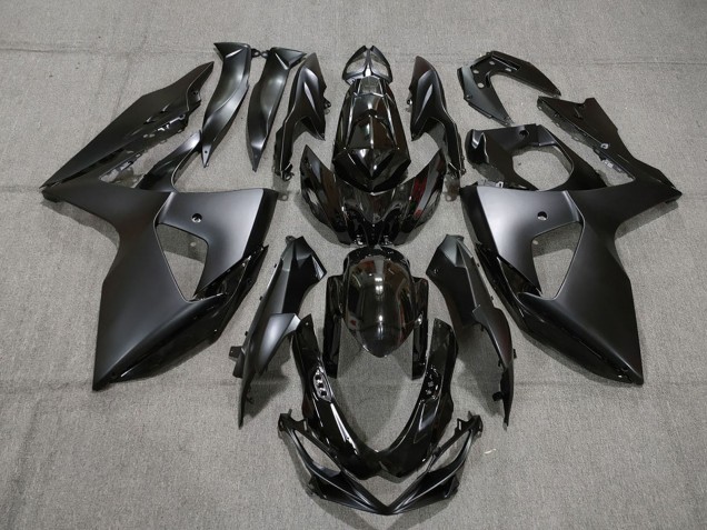 Purchase 2009-2016 Glossy Black Matte Black Suzuki GSXR 1000 Motorcycle Fairings UK