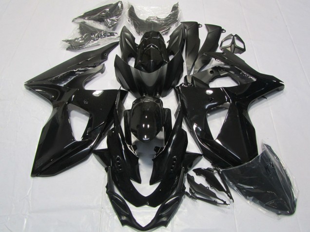 Purchase 2009-2016 Glossy Black Suzuki GSXR 1000 Motorcycle Fairings UK