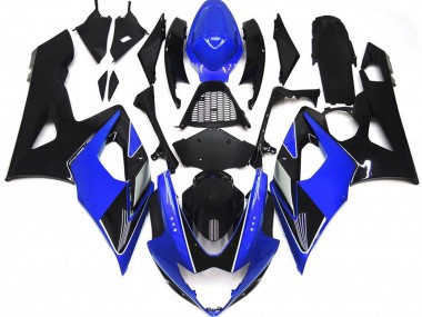 Purchase 2005-2006 Blue Glossy Black Suzuki GSXR 1000 Motorcycle Fairings UK