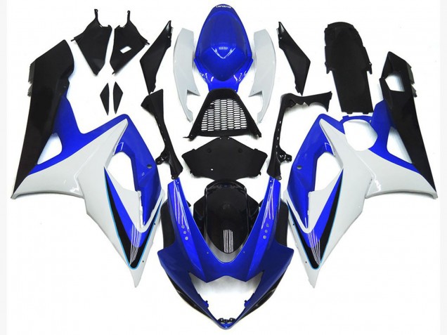 Purchase 2005-2006 White Red Blue Yellow Suzuki GSXR 1000 Motorcycle Fairing UK
