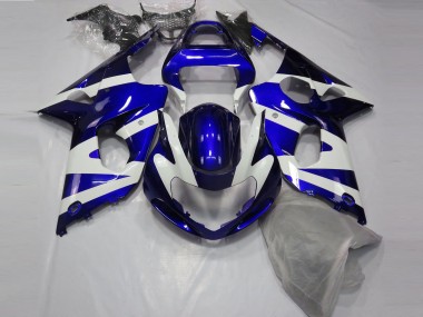 Purchase 2000-2002 Blue White Suzuki GSXR 1000 Motorcycle Fairings UK