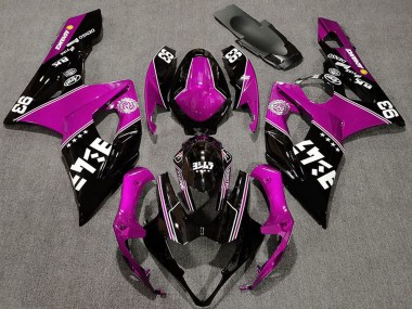 Purchase 2005-2006 Pink Glossy Black White Suzuki GSXR 1000 Motorcycle Fairings UK