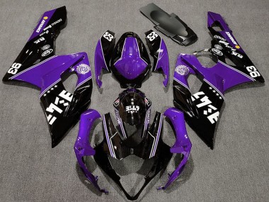 Purchase 2005-2006 Purple Glossy Black White Suzuki GSXR 1000 Motorcycle Fairings UK