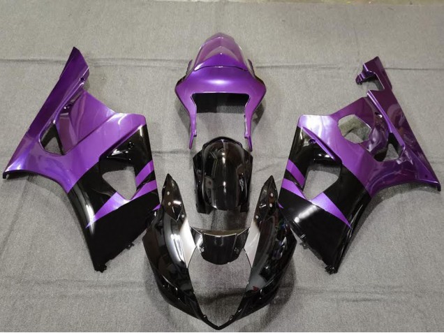 Purchase 2003-2004 Purple Glossy Black Suzuki GSXR 1000 Motorcycle Fairings UK