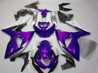 Purchase 2009-2016 Purple White Suzuki GSXR 1000 Motorcycle Fairings UK