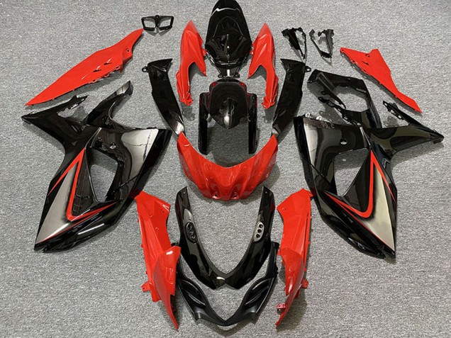 Purchase 2009-2016 Red Black Suzuki GSXR 1000 Motorcycle Fairings UK
