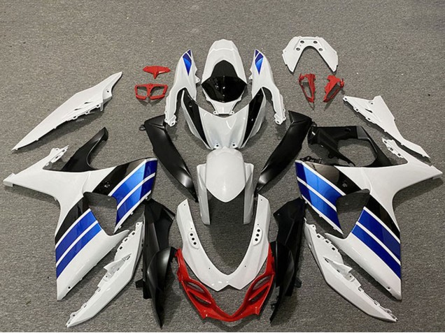 Purchase 2009-2016 White Blue Red Black Suzuki GSXR 1000 Motorcycle Fairings UK