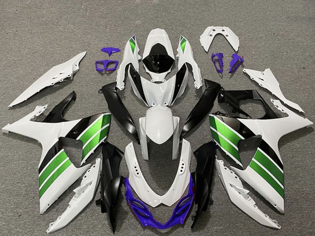 Purchase 2009-2016 White Blue Green Black Suzuki GSXR 1000 Motorcycle Fairings UK