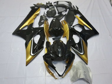 Purchase 2005-2006 Gold Black Suzuki GSXR 1000 Motorcycle Fairings UK