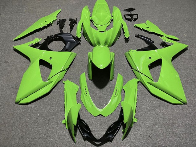 Purchase 2009-2016 Green Black Suzuki GSXR 1000 Motorcycle Fairings UK