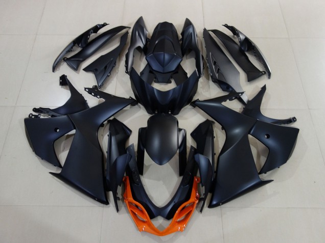 Purchase 2009-2016 Matte Black Orange Suzuki GSXR 1000 Motorcycle Fairings UK
