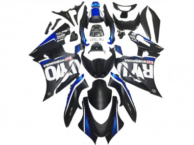 Purchase 2017-2024 Matte Black Blue Suzuki GSXR 1000 Motorcycle Fairings UK
