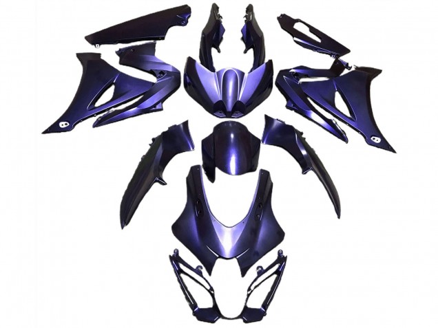 Purchase 2017-2024 Matte Blue Suzuki GSXR 1000 Motorcycle Fairings UK