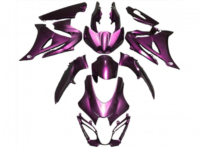 Purchase 2017-2024 Matte Pink Suzuki GSXR 1000 Motorcycle Fairings UK