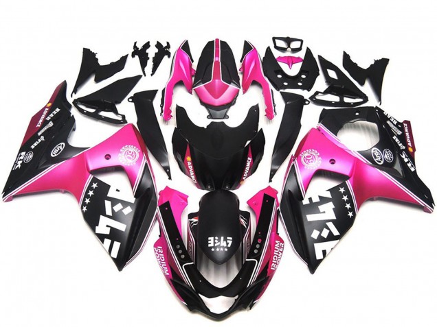 Purchase 2009-2016 Pink Black Suzuki GSXR 1000 Motorcycle Fairings UK