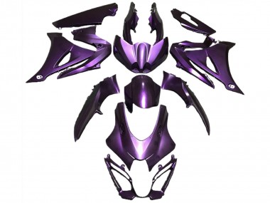 Purchase 2017-2024 Matte Purple Suzuki GSXR 1000 Motorcycle Fairings UK