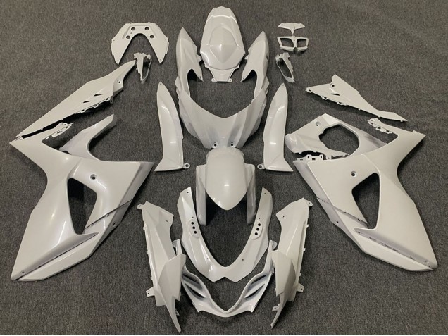 Purchase 2009-2016 Glossy White Suzuki GSXR 1000 Motorcycle Fairing UK