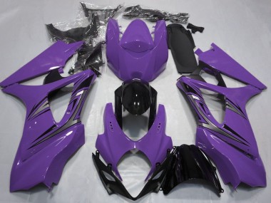 Purchase 2007-2008 Purple Glossy Black OEM Style Suzuki GSXR 1000 Motorcycle Fairings UK