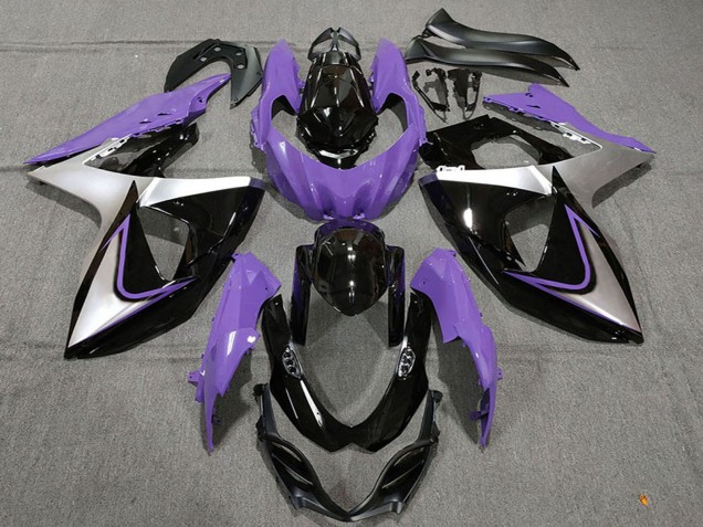 Purchase 2009-2016 Purple Silver Black Suzuki GSXR 1000 Motorcycle Fairings UK