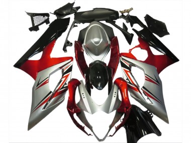 Purchase 2005-2006 Red Silver Black Suzuki GSXR 1000 Motorcycle Fairings UK