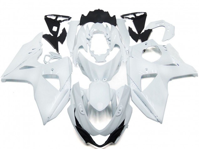 Purchase 2009-2016 Glossy White Suzuki GSXR 1000 Motorcycle Fairings UK
