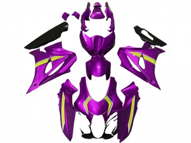 Purchase 2017-2024 Pink Yellow Style Suzuki GSXR 1000 Motorcycle Fairings UK