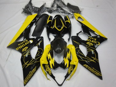 Purchase 2005-2006 Yellow Black Corona Alstare Suzuki GSXR 1000 Motorcycle Fairings UK