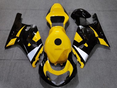 Purchase 2001-2003 Yellow White Glossy Black Suzuki GSXR 600 / GSXR 750 Motorcycle Fairings UK