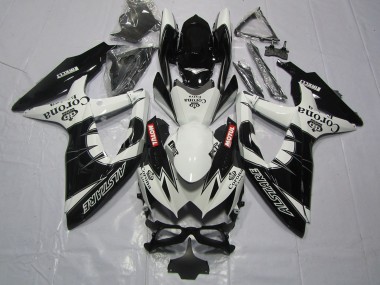 Purchase 2008-2010 White Black Alstare Corona Motul Suzuki GSXR 600 / GSXR 750 Motorcycle Fairing UK