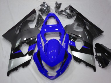 Purchase 2004-2005 Blue Silver Grey Black Suzuki GSXR 600 / GSXR 750 Motorcycle Fairings UK